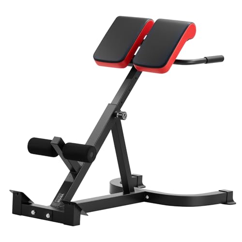 VEVOR römischer Stuhl Hyperextensionsbank 136 kg belastbare verstellbare Extensionsmaschine, Multifunktions-Trainingsgerät für Bauchmuskeltraining, Fitness-Hantelbank für das Heim-Fitnessstudio VEVOR römischer Stuhl Hyperextensionsbank 136 kg belastbare verstellbare Extensionsmaschine, Multifunktions-Trainingsgerät für Bauchmuskeltraining, Fitness-Hantelbank für das Heim-Fitnessstudio von VEVOR