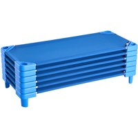 VEVOR stapelbares Kinderbett 6er-Pack tragbare Kleinkinder-Schlafbetten, Standardgröße 130 x 57 x 15 cm, Kindertagesstättenbetten VEVOR stapelbares Kinderbett 6er-Pack tragbare Kleinkinder-Schlafbetten, Standardgröße 130 x 57 x 15 cm, Kindertagesstättenbetten von VEVOR