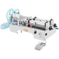 Vevor - 10W Füllmaschine Flüssigkeit 100-1000ML Liquid Filling Machine Abfüller Flüssigkeitsabfüllmaschine mit Doppelkopf von VEVOR