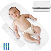 Vevor - Babywaage, 2-in-1-Säuglingswaage mit abnehmbarem Tablett, digitale Babywaage zum Wiegen mit Hold- und Tara-Funktion, 5 Einheiten für Babys, von VEVOR