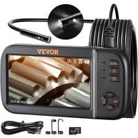 Endoskopkamera mit Licht Dreifach Linsen Industrie Endoskop 4,5' ips Bildschirm Inspektionskamera 1920x1080 Wasserdichtes Rohrkamera Inspektion von Endoskopkamera mit Licht Dreifach Linsen Industrie Endoskop 4,5' ips Bildschirm Inspektionskamera 1920x1080 Wasserdichtes Rohrkamera Inspektion von von VEVOR