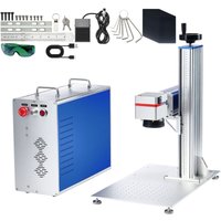 Faserlaser-Markierungsmaschine, 30 w, kompatibel mit LightBurn, Faserlaser-Graviermarkiermaschine mit 15 x 15 cm Arbeitsbereich, von VEVOR