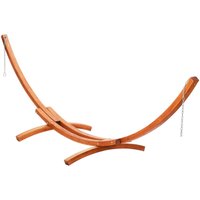Hängemattenständer aus Holz, 206 kg Tragkraft, universeller Hängemattenrahmen für 2 Personen, passend für Hängematten von 2,7–4,9 m, bogenförmiger Hängemattenständer aus Holz, 206 kg Tragkraft, universeller Hängemattenrahmen für 2 Personen, passend für Hängematten von 2,7–4,9 m, bogenförmiger von VEVOR