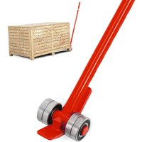 Mophorn - vevor Hebelstange mit Rollen 150cm Grifflänge Hebelstange Räder Max. Tragfähigkeit bis zu 3Tonnen Hebewerkzeug aus Kohlenstoffstahl von MOPHORN