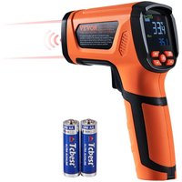 Vevor - Infrarot Thermometer ir 50:1 Pyrometer -40°C bis 1500°C Laser Temperaturmesser 180x120x60mm Temperaturmessgerät Nicht Menschliches von VEVOR