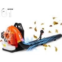 Vevor - Laubbläser als Rucksack, 79 cc 2-Takt Benzin-Laubbläser mit 3-Liter-Kraftstofftank, 930 cfm Luftvolumen, 184 mph Geschwindigkeit, ideal für von VEVOR
