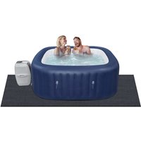 Poolunterlage 500 g/m² Whirlpool Matte 1879,6 x 1828,8 x 2,4 mm Bodenplane Filz & pe Bodenschutz Pool Unterlegmatte Schutzmatte Bodenplatte von VEVOR