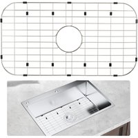 Spülbeckenschutz Küchenspüle 660 x 356 x 25,4 mm Edelstahl Abtropfgitter Spülbeckenmatte, Spülbeckengitter Schutz der Abflussleistung von von VEVOR