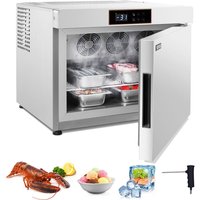 Vevor - kommerzieller Schockfroster 32 l Schockkühler mit 4 x 1/3 Tabletts, Schockkühler mit Kühl- und Gefriermodi, Edelstahl-Schockfroster für Vevor - kommerzieller Schockfroster 32 l Schockkühler mit 4 x 1/3 Tabletts, Schockkühler mit Kühl- und Gefriermodi, Edelstahl-Schockfroster für von VEVOR