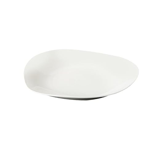 Essteller Suppenteller, weiß, einfach, Restaurant, Hotel, Salatteller aus Keramik von VEXDOSLE