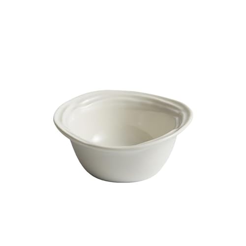 Suppenschüssel Obstsalatschüssel Suppenschüssel Keramik Haushaltsgeschirr Nordisches Haushaltsgeschirr Kreative Dessertschüssel Mahlzeit (L) von VEXDOSLE
