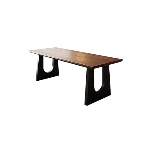VEXDOSLE Computer-Schreibtisch, einfache Möbel aus Massivholz, Walnuss, geeignet für Zuhause, Studio, Chef und Büro, Couchtisch VEXDOSLE Computer-Schreibtisch, einfache Möbel aus Massivholz, Walnuss, geeignet für Zuhause, Studio, Chef und Büro, Couchtisch von VEXDOSLE