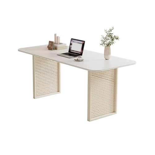 VEXDOSLE Computer-Schreibtisch für Arbeitszimmer, einfach für zu Hause, Computertisch für Schlafzimmer, Wohnzimmer, praktisches Schreiben, Felsbrett, Lerntisch von VEXDOSLE