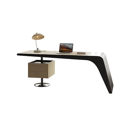 VEXDOSLE Computer-Schreibtisch für Zuhause, minimalistischer Computer-Schreibtisch, Büro für Leiter, modernes Massivholz, Couchtisch von VEXDOSLE