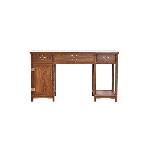 VEXDOSLE Computertisch Wooden Desk Home Bedroom Computer Office Boss Study Couchtisch von VEXDOSLE