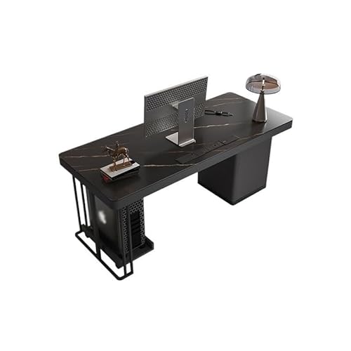 VEXDOSLE Teetisch Computertische Schreibtisch Licht Luxus Moderne Studie Einfaches Haus Kleine Wohnung Schlafzimmer Minimalistische Schiefer für Computer Couchtisch von VEXDOSLE