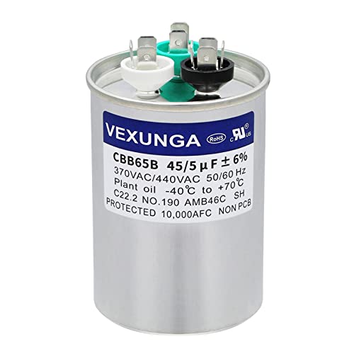 VEXUNGA 45/5 uF 45+5 MFD 370V or 440V von VEXUNGA