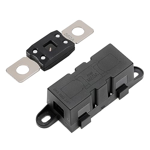 VEXUNGA Mega Sicherungshalter und Mega Sicherungen 350A Ampere ANM Schmelzsicherung Sicherungshalter mit MEGA Sicherung Schraubsicherung Hochstromsicherung für KFZ PKW LKW VEXUNGA Mega Sicherungshalter und Mega Sicherungen 350A Ampere ANM Schmelzsicherung Sicherungshalter mit MEGA Sicherung Schraubsicherung Hochstromsicherung für KFZ PKW LKW von VEXUNGA