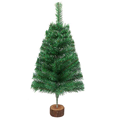 VEYLIN Künstlicher Mini-Weihnachtsbaum mit 80 Spitzen, 60 cm, mit Holzständer VEYLIN Künstlicher Mini-Weihnachtsbaum mit 80 Spitzen, 60 cm, mit Holzständer von VEYLIN