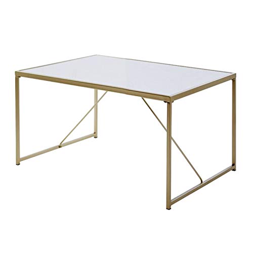 Computer Simple Home Office Workstation Imitation Marble Wooden Desktop Gold Metal Frame Easy to Assemble Computer Simple Home Office Workstation Imitation Marble Wooden Desktop Gold Metal Frame Easy to Assemble von VFDIOAIOFURRE
