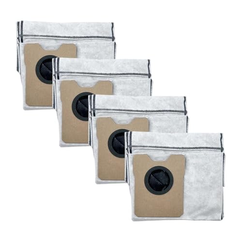 VFEBTSD 4/10 Stück Staubbeutel 3.1L Kompatibel mit C20 Kompatibel mit Omni Roboterstaubsauger Zubehör T290A Staubbeutel Ersatzteile for Haushaltsreinigungsgeräte(4 PACK) von VFEBTSD