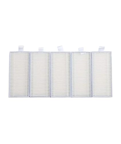 VFEBTSD 5 Stück Filter Staubfilter Ersatzteile Kompatibel mit EZVIZ RE4 RE4 Plus RE5 RE5 Plus Staubsauger Haushaltsreinigungsgeräte Zubehör von VFEBTSD