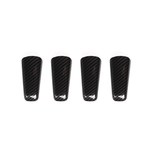 VFEBTSD Auto A/B Säulengriff Dekorationsabdeckung Aufkleber Kompatibel mit Jeep Wrangler JL Gladiator JT 2018 Up Autoinnenausstattung(Carbon Fiber) von VFEBTSD