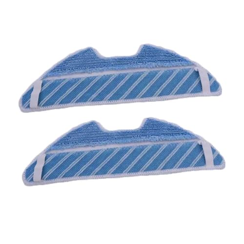 VFEBTSD Ersatz-Mopp-Pads, kompatibel mit Cecotec Conga 1390 Conga 1290 1490 1590 Roboter-Staubsauger-Ersatzteil-Reinigungstuch, 2 Stück von VFEBTSD