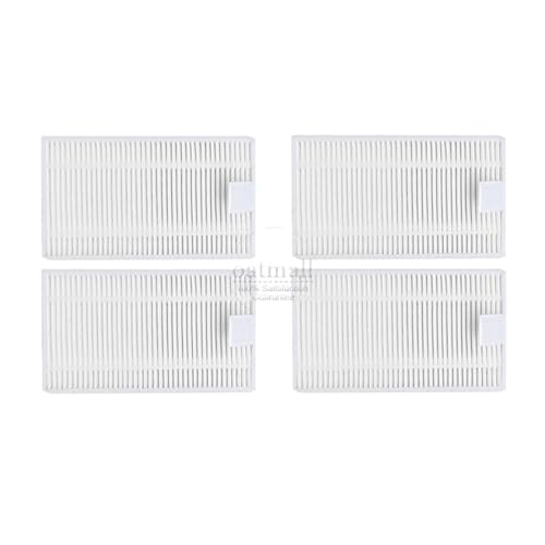 VFEBTSD Ersatz kompatibel mit Cecotec Conga 4090 4490 HEPA-Filter, Staubsauger-Zubehör, Ersatzteile, Verbrauchsmaterialien (4 HEPA-Filter) von VFEBTSD