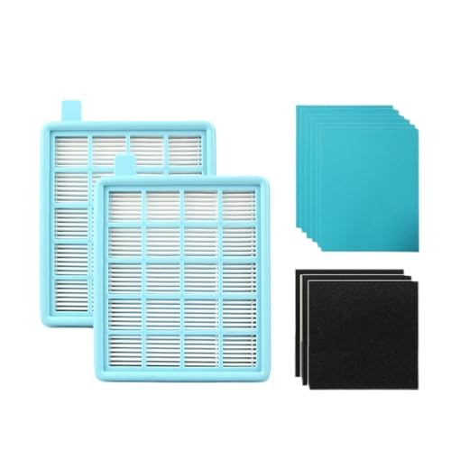 VFEBTSD Filternetz HEPA-FILTER BUFFALO-MISTRAL Kompatibel mit Philips Staubsauger FC8470 FC8471 FC8472 FC8473 FC8474 FC8476 FC8477(Set) von VFEBTSD