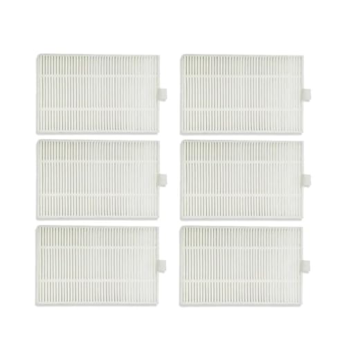 VFEBTSD HEPA-Filter for Roboter-Staubsauger, Primärfilter, kompatibel mit EZIclean Aqua Connect X550, Ersatzteile for Roboter-Staubsauger(6pcs hepa filter) von VFEBTSD