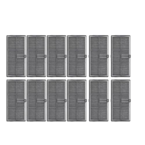 VFEBTSD HEPA-kompatibel mit L10s Pro Ultra Heat /X30 Ultra /L10s Ult X40 Ultra /X40 Pro Staubsauger-Ersatzzubehör(12PCS Filter) von VFEBTSD