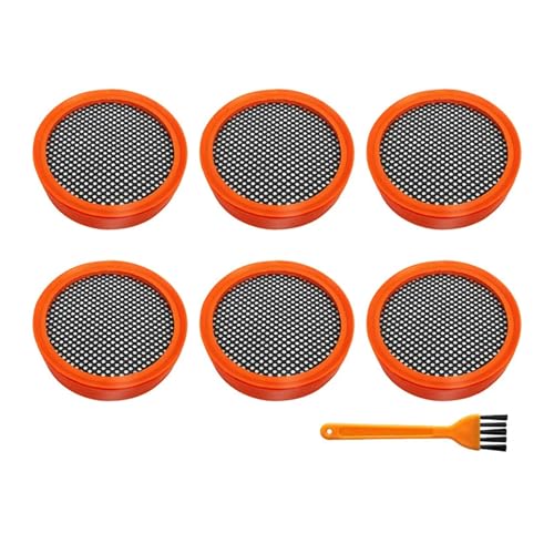 VFEBTSD Hepa-Filter Ersatz kompatibel mit Philips SpeedPro Aqua FC8009 FC8081 FC6723 FC6724 FC6725 FC6726 FC6727 FC6728 Staubsauger (6 Stück) von VFEBTSD