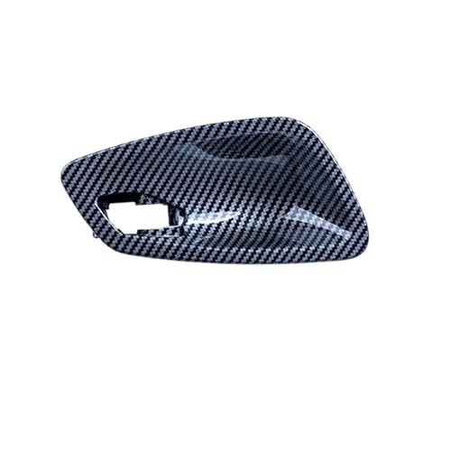 VFEBTSD Kompatibel mit 1 STÜCK Ersatzabdeckung for die Türgriffschale im Autoinnenraum, kompatibel mit BMW 3er-Reihe E90 E91 E92 E93 2005–2012, Autoinnenteile(Carbon Left) von VFEBTSD