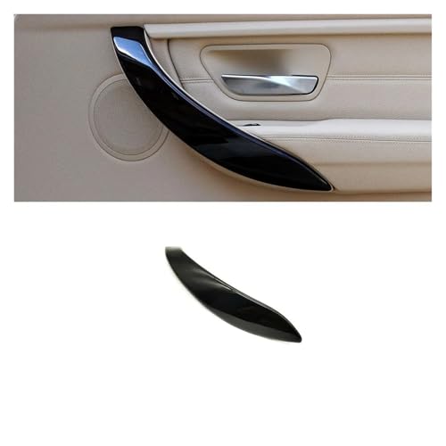 VFEBTSD Kompatibel mit BMW F30 F31 F32 F33 F34 F36. Zubehör for die Türgriffabdeckung im Autoinnenraum. Kompatibel mit BMW 3er-Reihe 318 320 328 330 335i 51417276488(Right Black) von VFEBTSD