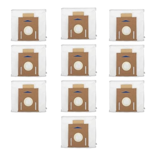 VFEBTSD Kompatibel mit DEEBOT OZMO T8/T9 AIVI T8/T9 Max T8 Max+ T9 Power N8 N8 Pro N8 Plus Roboter-Staubsauger-Staubsaugerbeutel-Ersatz(10pcs) von VFEBTSD