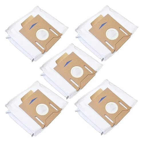 VFEBTSD Kompatibel mit DEEBOT OZMO T8/T9 AIVI T8/T9 Max T8 Max+ T9 Power N8 N8 Pro N8 Plus Roboter-Staubsauger-Staubsaugerbeutel-Ersatz(5pcs) von VFEBTSD