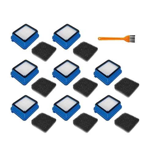 VFEBTSD Kompatibel mit Q6 Q7 Q8 WQ61/WQ71/WQ81 Staubsauger. Waschbarer Hepa-Filter, Ersatzzubehör, Ersatzteile(8 pcs) von VFEBTSD