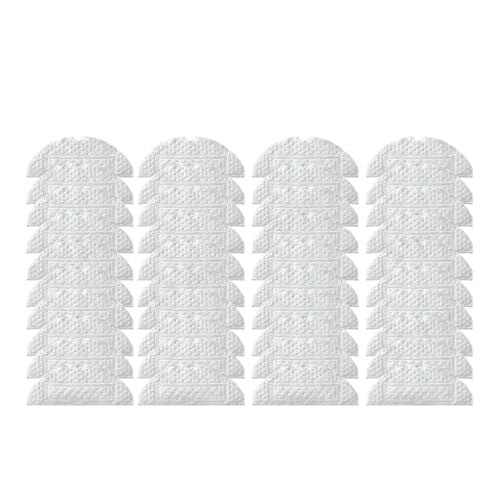 VFEBTSD Kompatibel mit S7 T7S T7S Plus MaxV S7 MaxV Plus S7 MaxV Ultra Einweg-Rag Vibrierender Wischmopp Kehrroboter Zubehör (Mopp, 40 Stück) von VFEBTSD