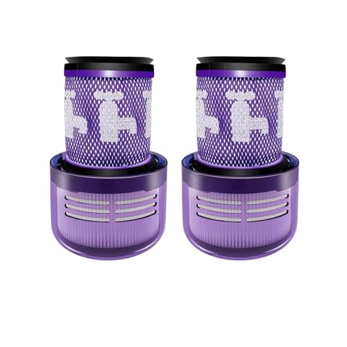 VFEBTSD Kompatibel mit V12 Akku-Staubsauger HEPA-Filter Ersatz Ersatzteile Zubehör(2pcs) von VFEBTSD