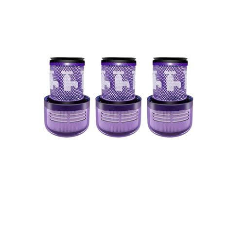 VFEBTSD Kompatibel mit V12 Akku-Staubsauger HEPA-Filter Ersatz Ersatzteile Zubehör(3pcs) von VFEBTSD