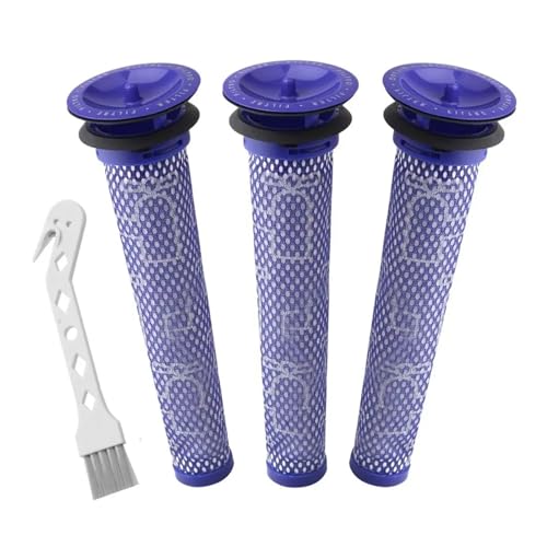VFEBTSD Kompatibel mit V8-Filterersatz, kompatibel mit V8 Animal, V8 Absolute, V8 Motorhead, SV10, V7 Animal Fluffy, kabelloser Stabstaubsauger,(3pcs) von VFEBTSD