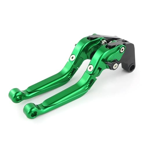VFEBTSD Motorrad-Kupplungshebel, verstellbar, faltbar, ausziehbar, kompatibel mit SUZUKI GSXR 600 GSXR600 GSXR750 GSXR 750 2004 2005 k4 K5(Green) von VFEBTSD