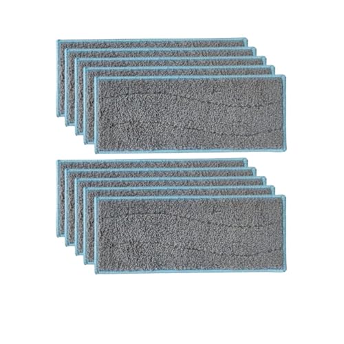 VFEBTSD Nasswischpads Kompatibel mit Braava Jet M6 Roboterstaubsauger, Waschbare Mopptücher Lappen Pads Ersatzzubehör Teile(10PCS) von VFEBTSD