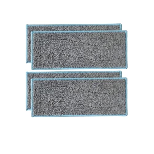 VFEBTSD Nasswischpads Kompatibel mit Braava Jet M6 Roboterstaubsauger, Waschbare Mopptücher Lappen Pads Ersatzzubehör Teile(4PCS) von VFEBTSD
