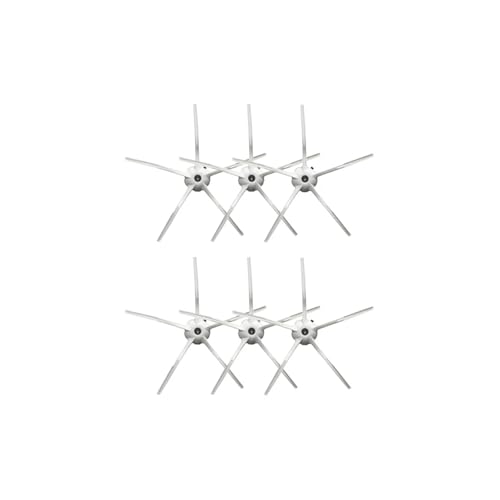 VFEBTSD Seitenbürste, kompatibel mit S5, S5 Max, S6 MaxV, S6 Pure, E4, E5, S51, S52, S55S7, S70, S7Max, T7S, T7S, Staubsaugerroboter-Zubehör, 6 Stück VFEBTSD Seitenbürste, kompatibel mit S5, S5 Max, S6 MaxV, S6 Pure, E4, E5, S51, S52, S55S7, S70, S7Max, T7S, T7S, Staubsaugerroboter-Zubehör, 6 Stück von VFEBTSD