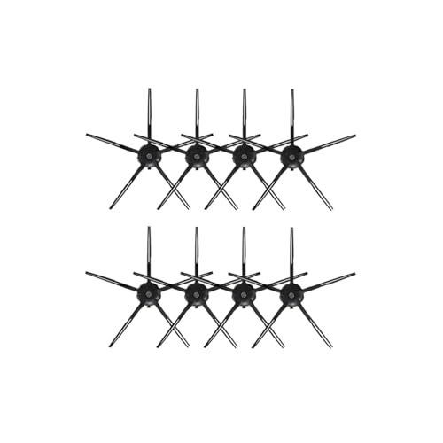 VFEBTSD Seitenbürste kompatibel mit S5, S5 Max, S6 MaxV, S6 Pure, E4, E5, S51, S52, S55S7 S70 S7Max T7S T7S Staubsaugerroboter-Zubehör(8PCS B) von VFEBTSD
