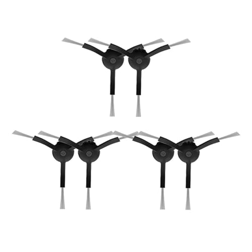 VFEBTSD Seitenbürsten Ersatz kompatibel mit S8 Pro Ultra S7 Max Qrevo Q7 Q8 Q5 MaxV S6 S5 S4 E5 E4 E3 E2 C1 Roboter-Staubsauger, Schwarz, 6 Stück VFEBTSD Seitenbürsten Ersatz kompatibel mit S8 Pro Ultra S7 Max Qrevo Q7 Q8 Q5 MaxV S6 S5 S4 E5 E4 E3 E2 C1 Roboter-Staubsauger, Schwarz, 6 Stück von VFEBTSD