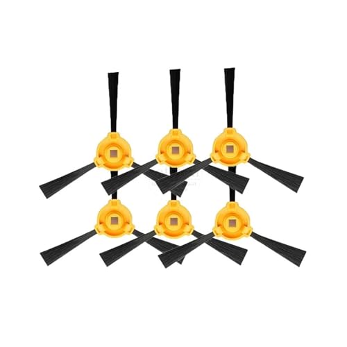 VFEBTSD Seitenbürstenzubehör, kompatibel mit DEEBOT N79S N79 Cecotec Conga Excellence 990 5040 RoboVac 11 11C Iboto Aqua V710 (6 Seitenbürsten) von VFEBTSD