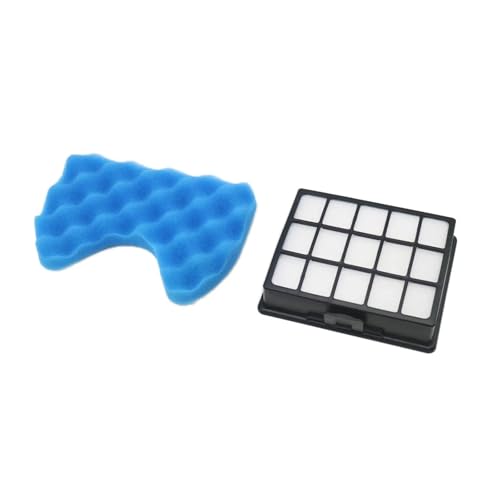 VFEBTSD Staub-Hepa-Filter und blauer Schwamm-Set, kompatibel mit Samsung DJ97-00492A SC6520/30/40/50/60/70/80/90 SC65/68 Staubsauger-Serie (A) von VFEBTSD